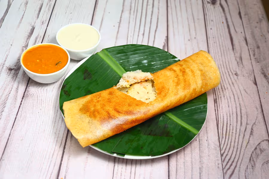 Neyyi Plain Upma Dosa